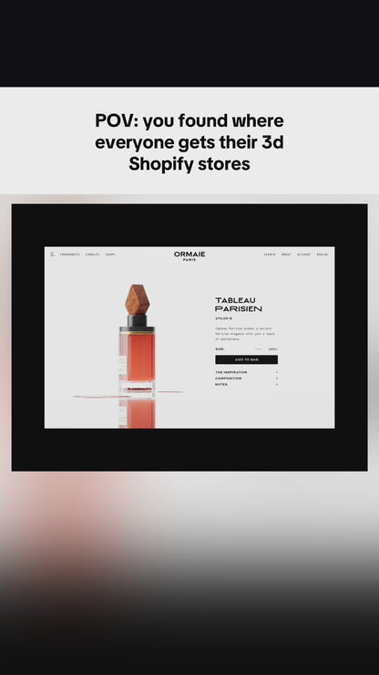 Ready-to-Go 3D Shopify Store